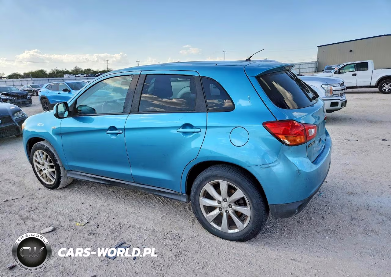 2014 Mitsubishi Outlander Sport Es VIN:4A4AP3AU1EE016889 - 2