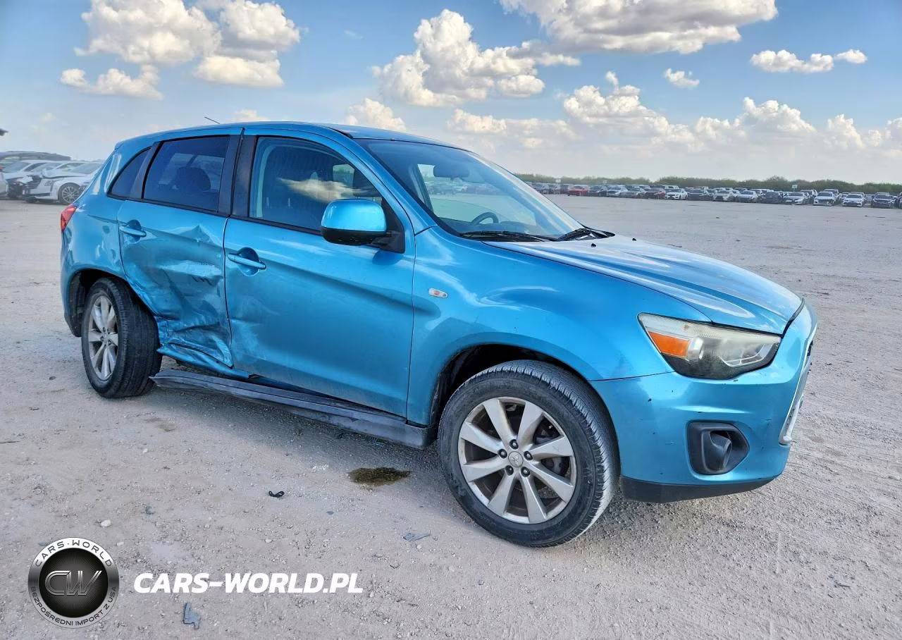 2014 Mitsubishi Outlander Sport Es VIN:4A4AP3AU1EE016889 - 4