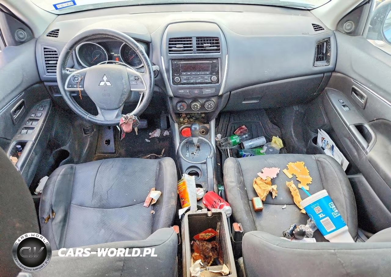 2014 Mitsubishi Outlander Sport Es VIN:4A4AP3AU1EE016889 - 8