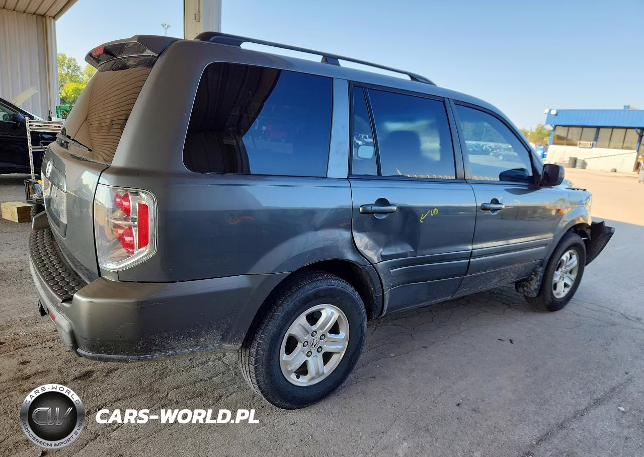 2008 Honda Pilot Vp VIN:5FNYF28208B015744 - 3