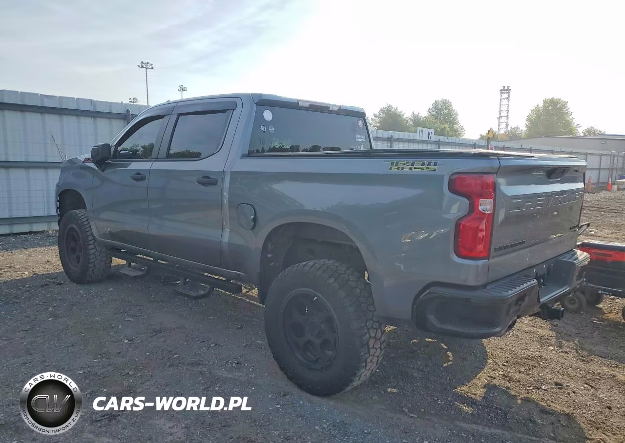 2021 Chevrolet Silverado K1500 Trail Boss Custom VIN:1GCPYCEF6MZ298528 - 2