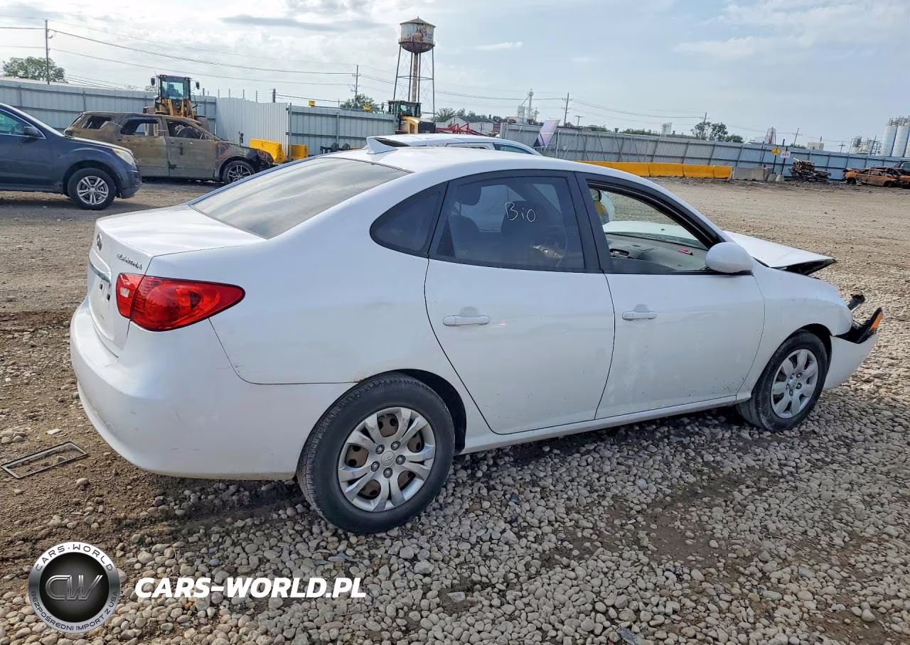 2010 Hyundai Elantra Gls VIN:KMHDU4AD1AU867038 - 3