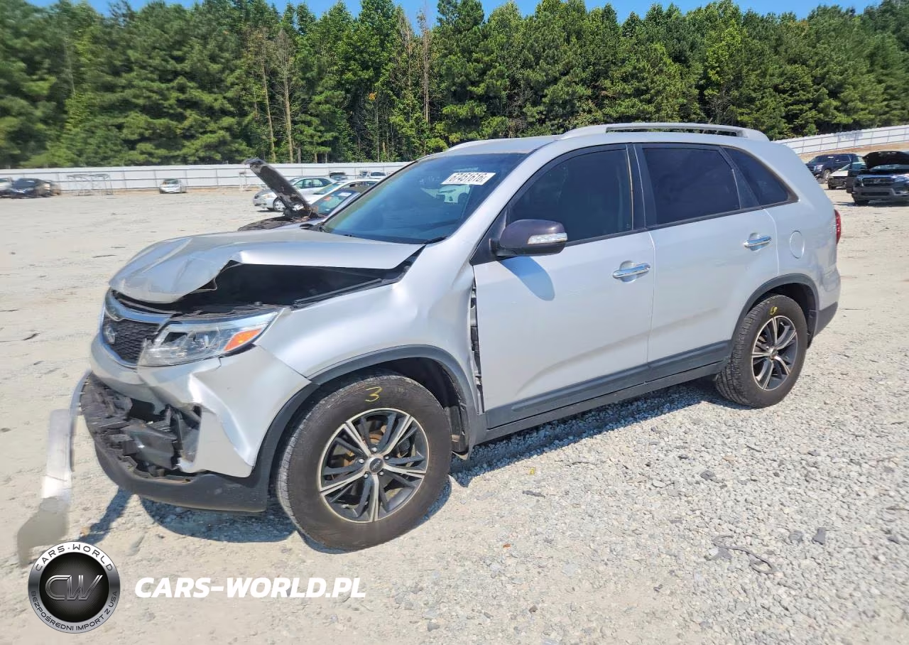 2014 Kia Sorento Lx VIN:5XYKT4A67EG506758 - 1