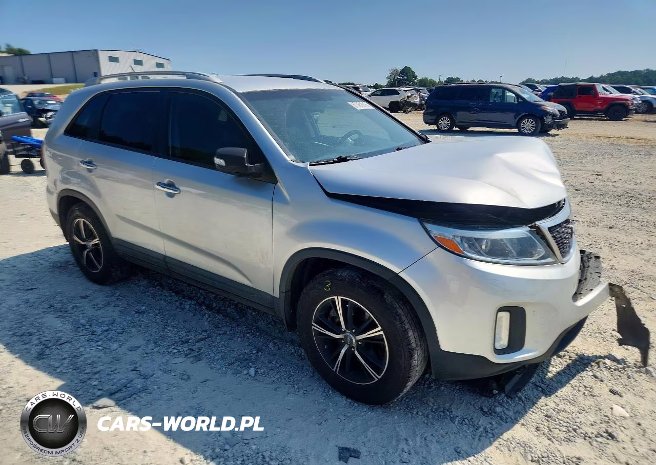 2014 Kia Sorento Lx VIN:5XYKT4A67EG506758 - 4