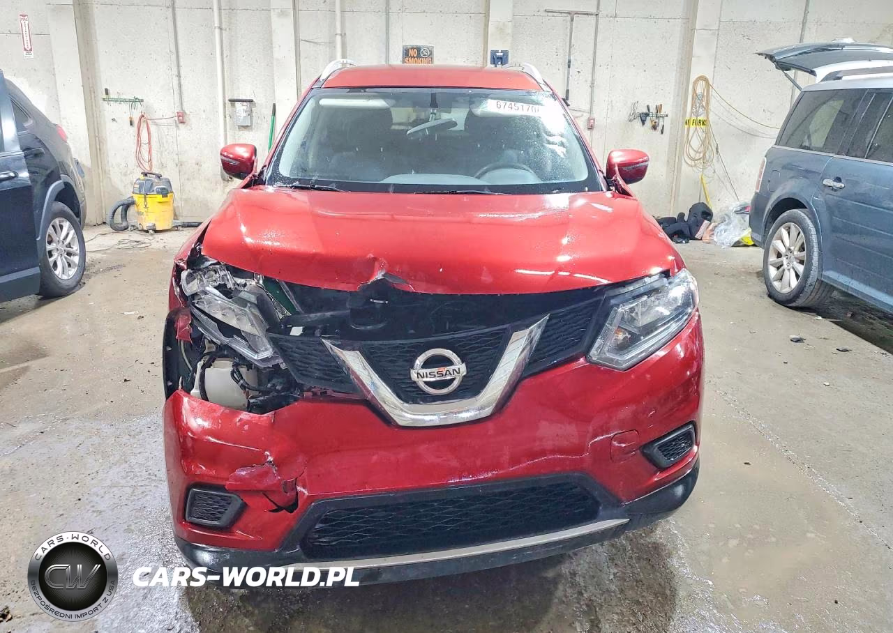 2016 Nissan Rogue S VIN:JN8AT2MV6GW151093 - 5