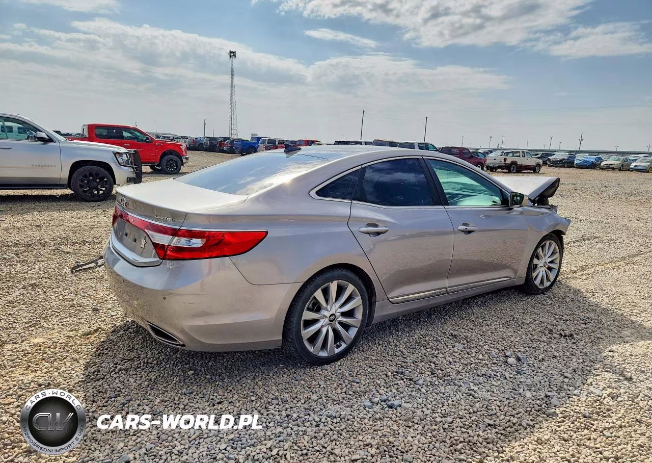2014 Hyundai Azera Limited VIN:KMHFH4JGXEA356779 - 3