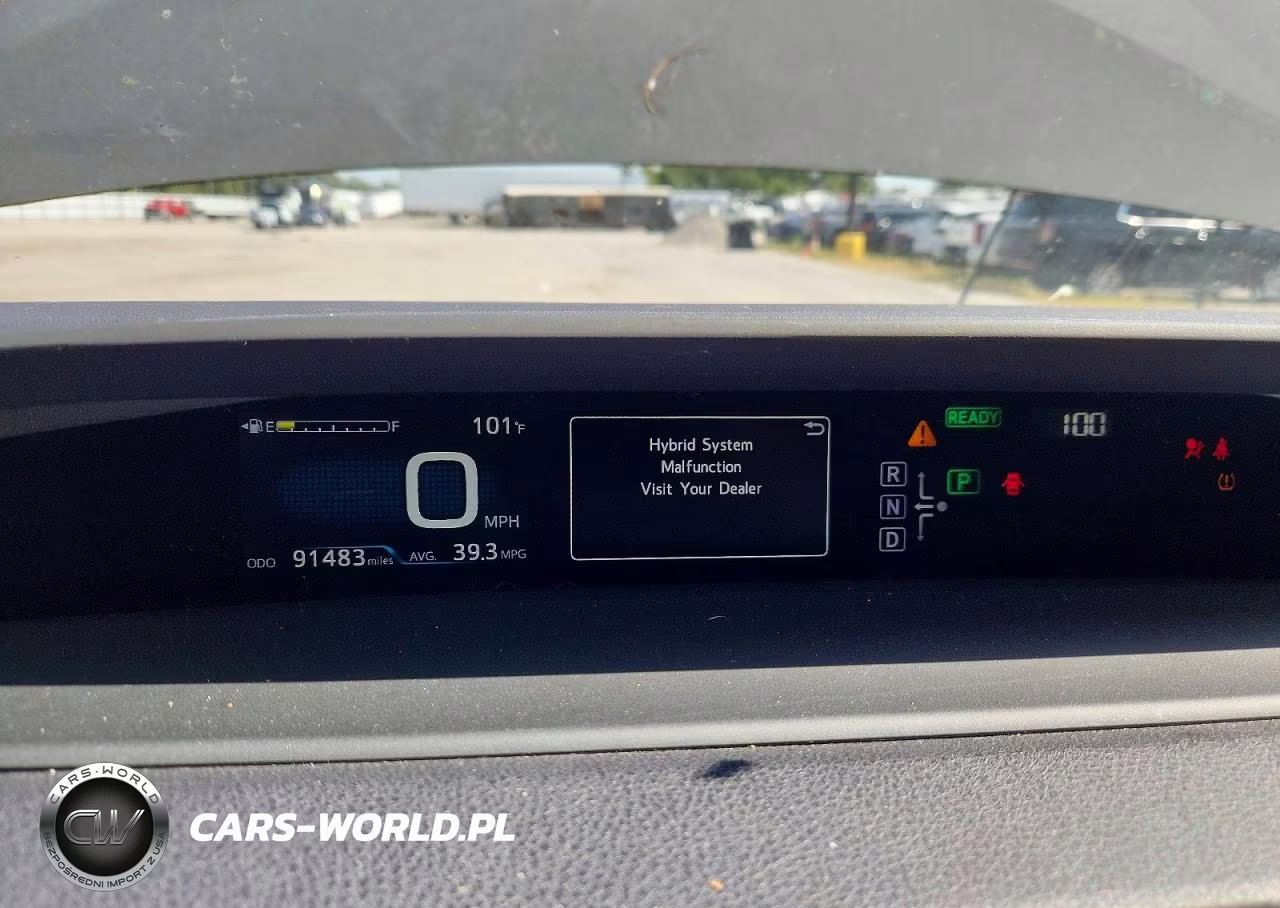 2016 Toyota Prius Two VIN:JTDKBRFU7G3015024 - 9