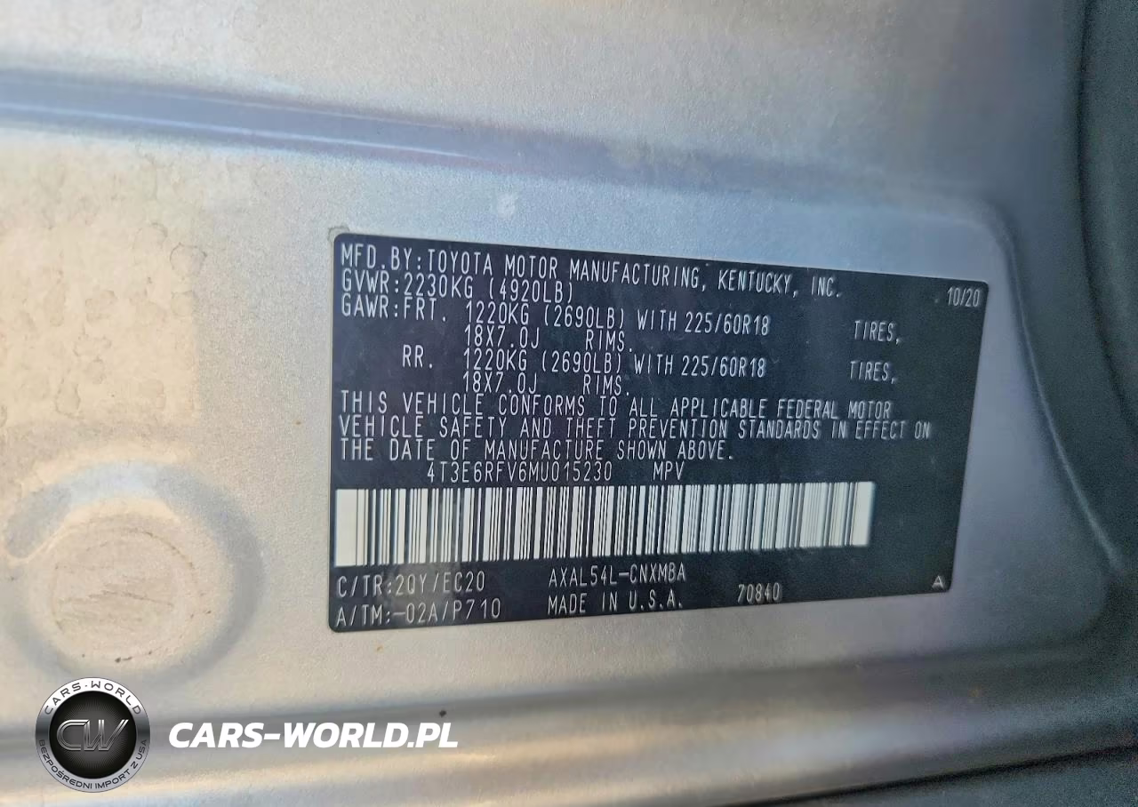 2021 Toyota Rav4 Xse VIN:4T3E6RFV6MU015230 - 13