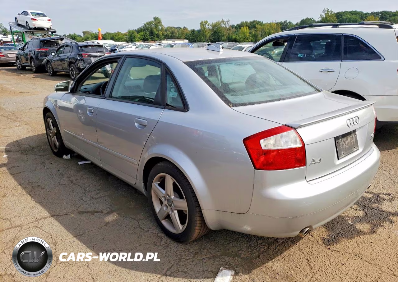 2004 Audi A4 1.8T Quattro VIN:WAULC68E24A261361 - 2