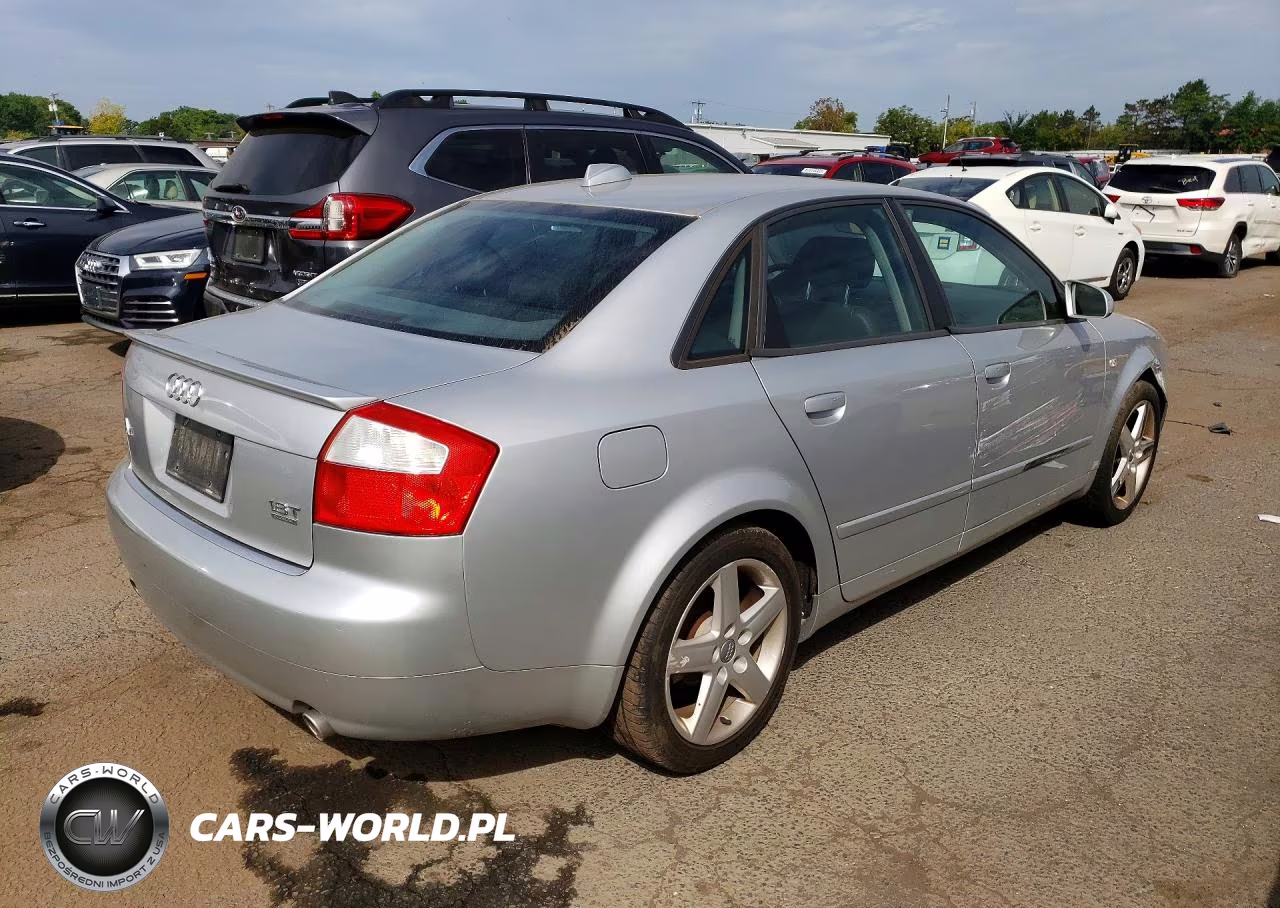 2004 Audi A4 1.8T Quattro VIN:WAULC68E24A261361 - 3