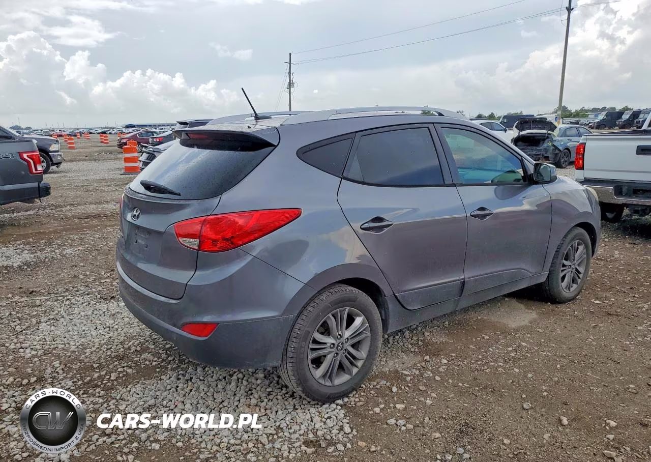 2014 Hyundai Tucson Se VIN:KM8JU3AG2EU861570 - 3