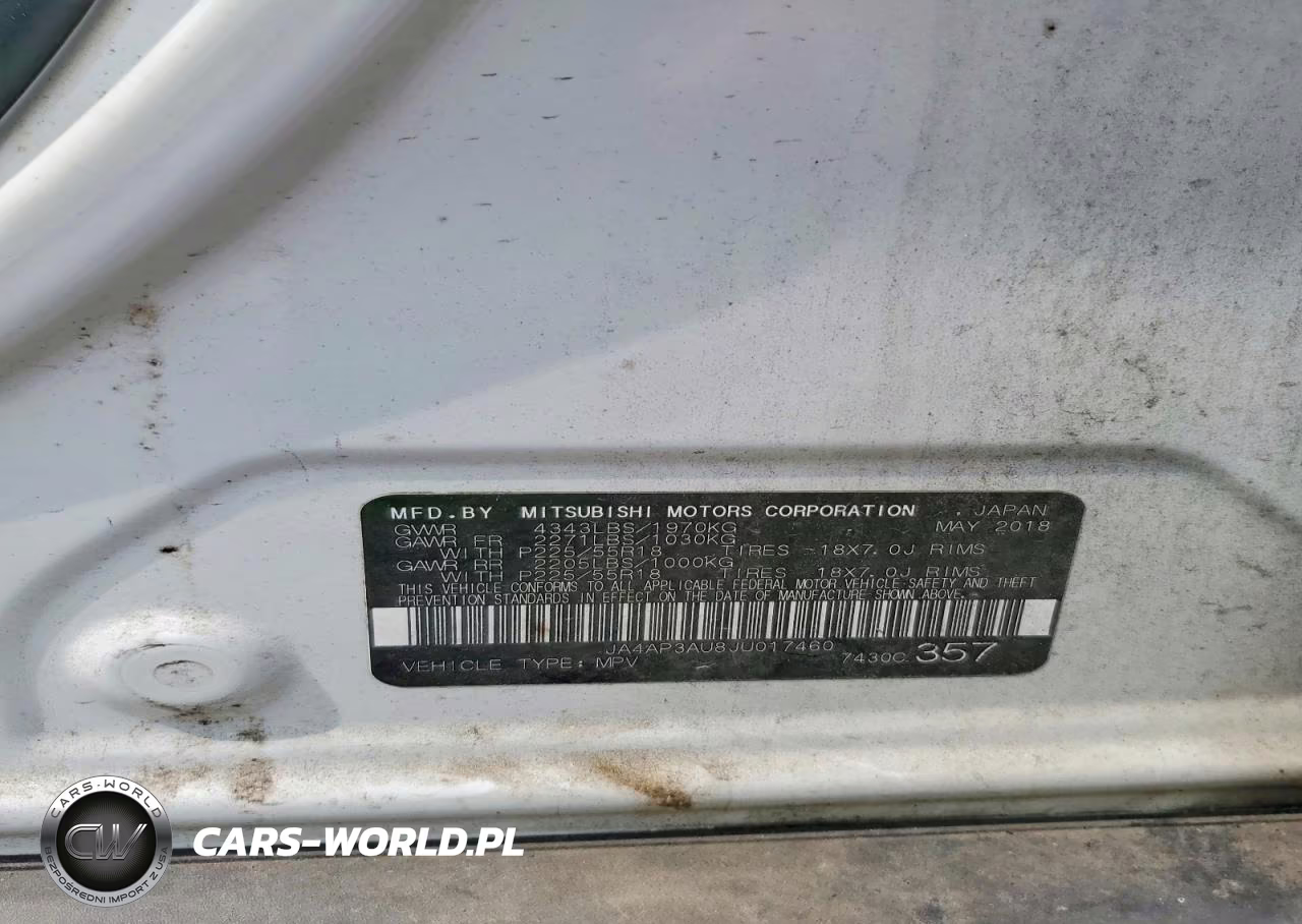 2018 Mitsubishi Outlander Sport Es VIN:JA4AP3AU8JU017460 - 13