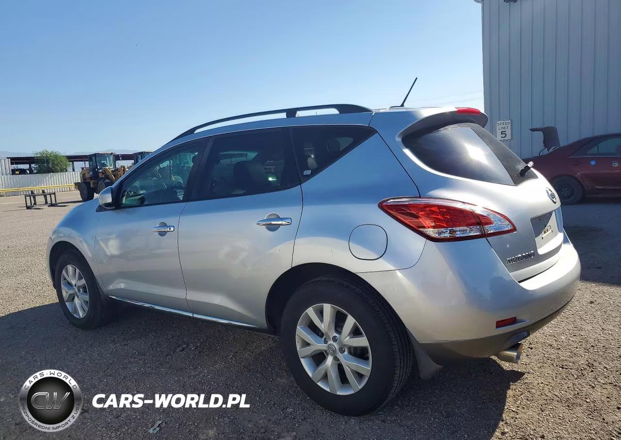 2012 Nissan Murano S VIN:JN8AZ1MW6CW203088 - 2