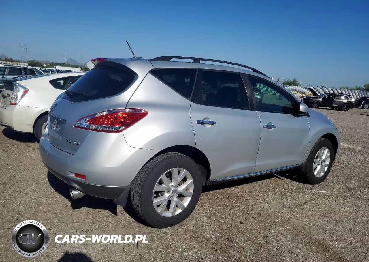 2012 Nissan Murano S VIN:JN8AZ1MW6CW203088 - 3
