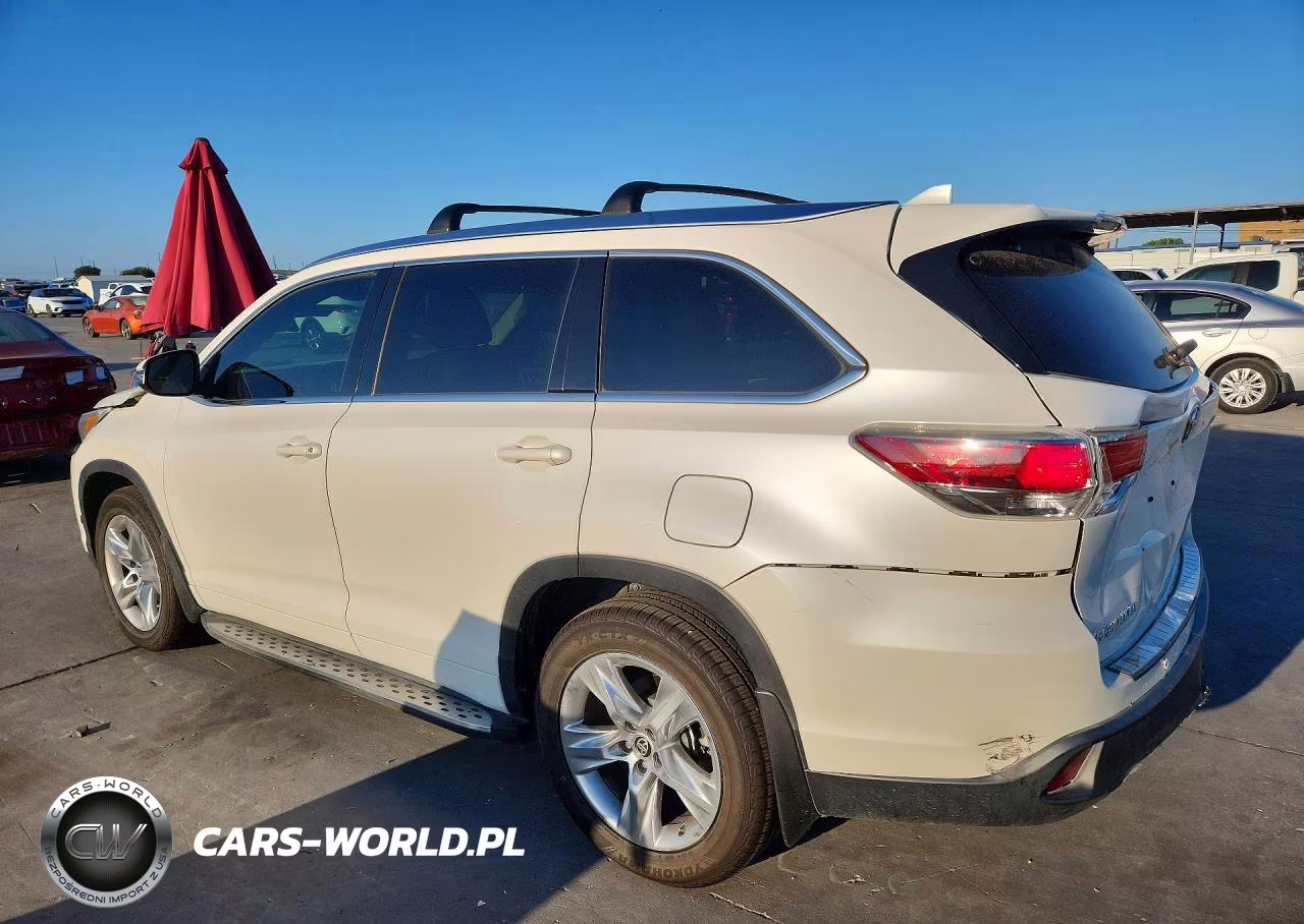 2016 Toyota Highlander Limited VIN:5TDYKRFH0GS135503 - 2
