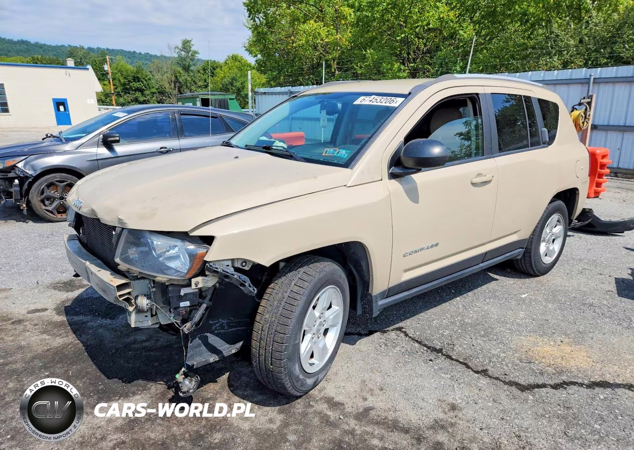 2017 Jeep Compass Sport VIN:1C4NJCBA7HD189468 - 1