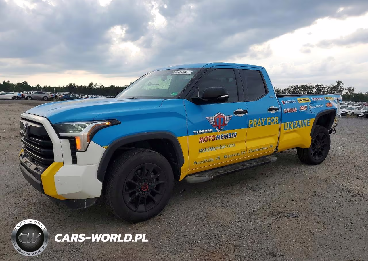 2022 Toyota Tundra Sr5 VIN:5TFLA5GD8NX001671 - 1