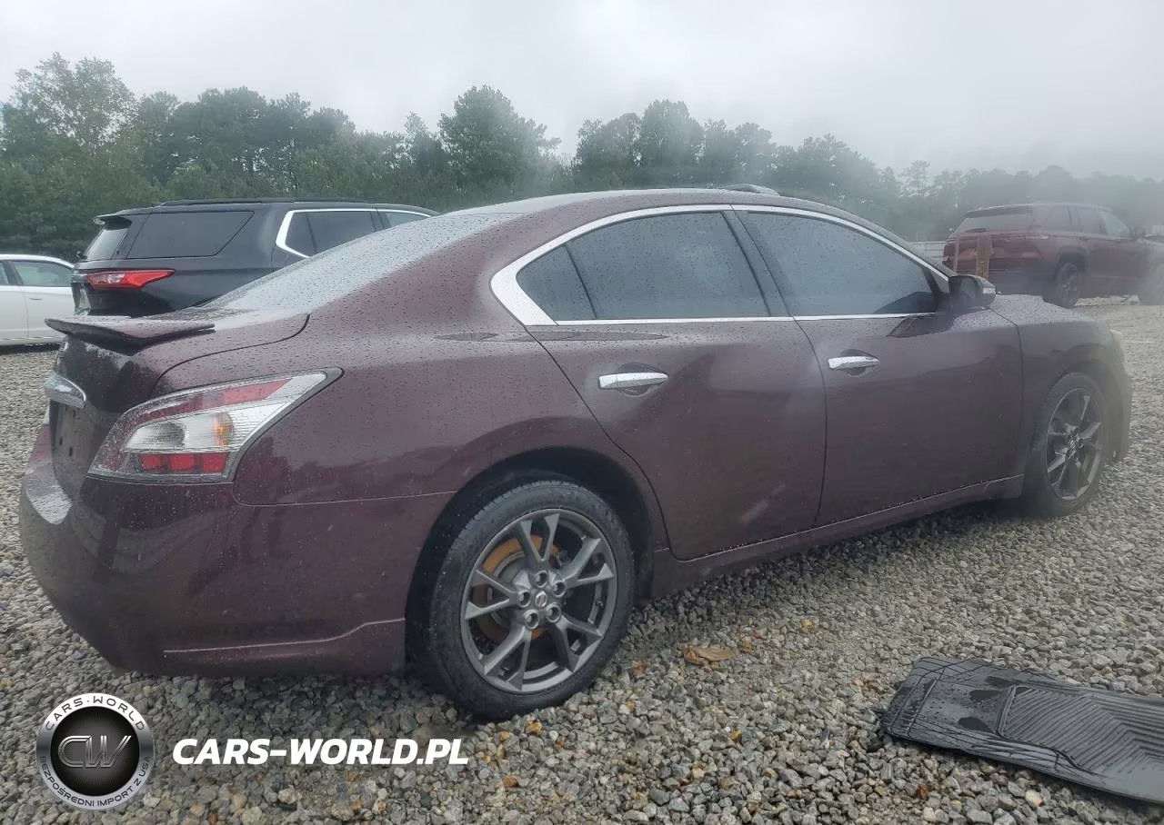2014 Nissan Maxima S VIN:1N4AA5APXEC473989 - 3