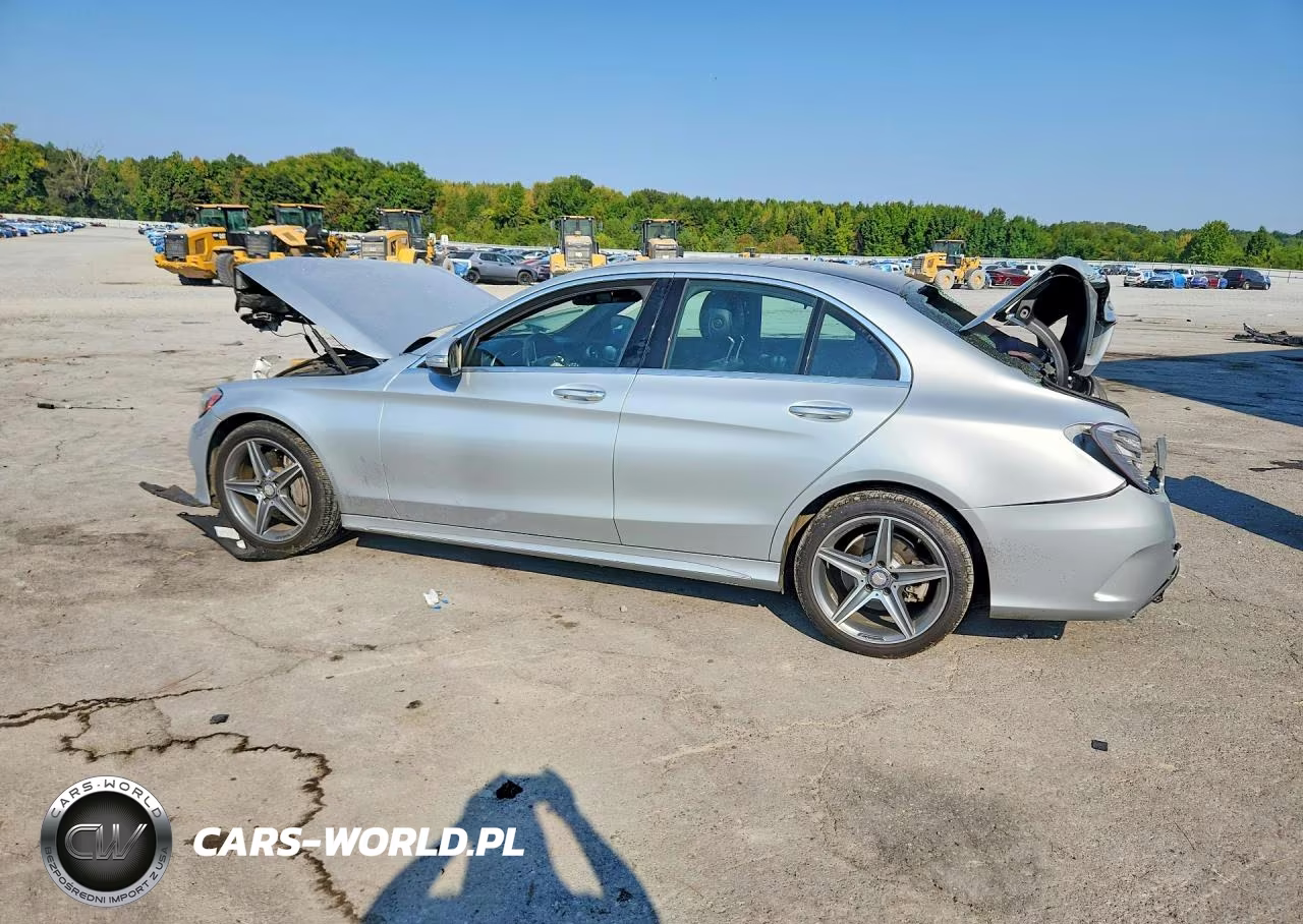 2015 Mercedes-Benz C 300 4Matic VIN:55SWF4KB4FU022204 - 2