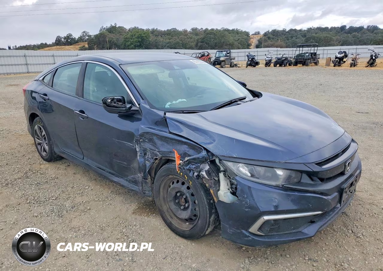 2020 Honda Civic Lx VIN:19XFC2F69LE216840 - 4