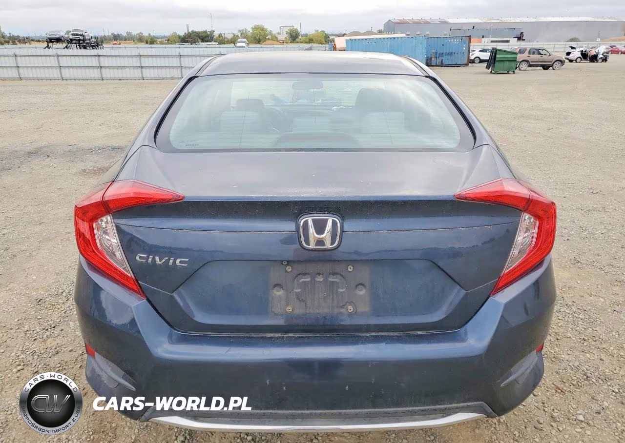 2020 Honda Civic Lx VIN:19XFC2F69LE216840 - 6