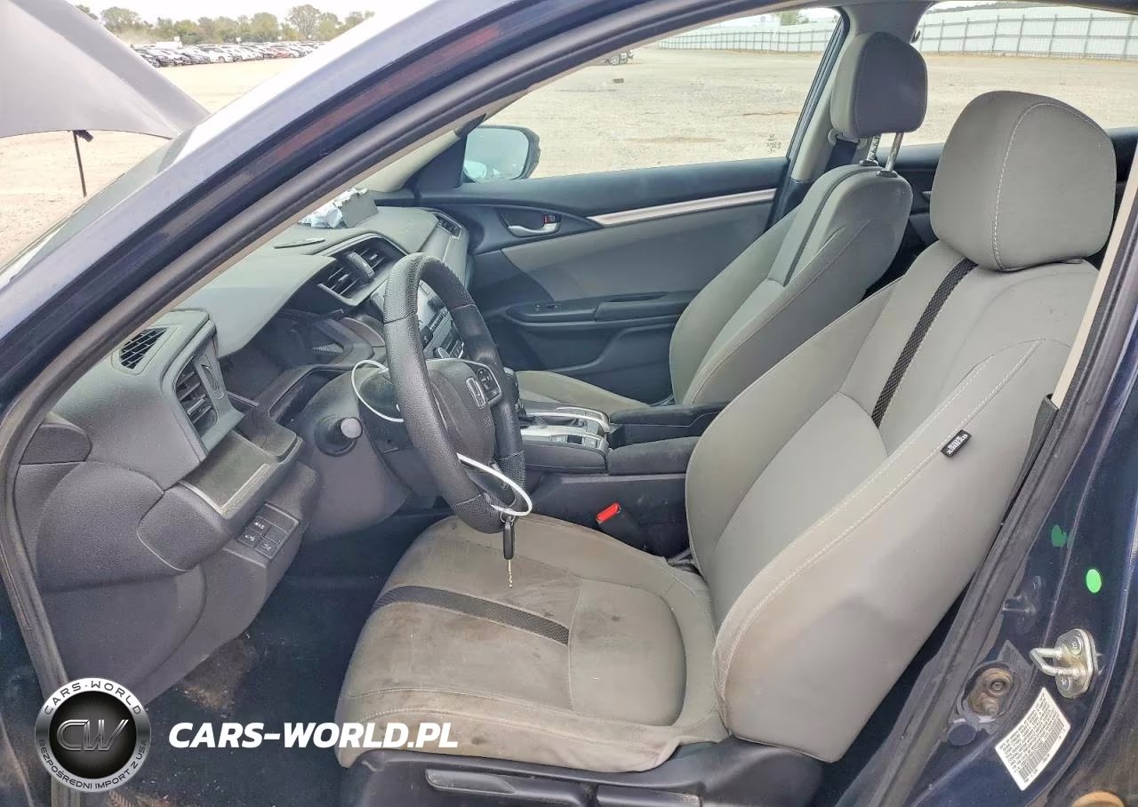 2020 Honda Civic Lx VIN:19XFC2F69LE216840 - 7
