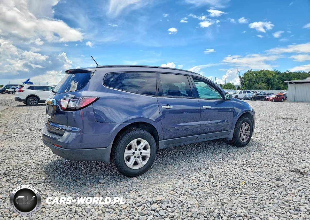 2013 Chevrolet Traverse Ls VIN:1GNKRFED5DJ162677 - 3