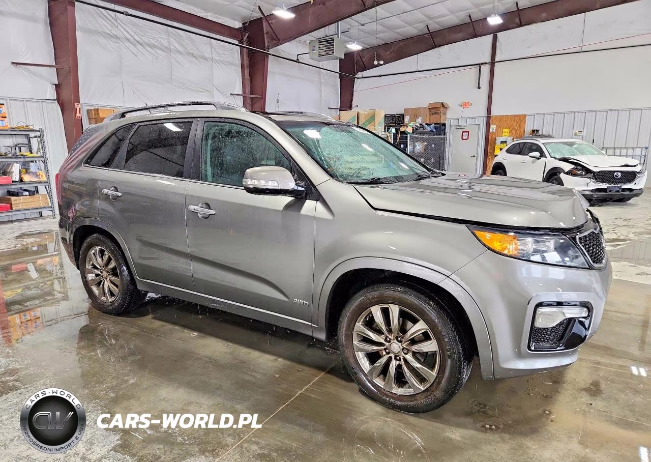 2013 Kia Sorento Sx VIN:5XYKWDA2XDG400159 - 4