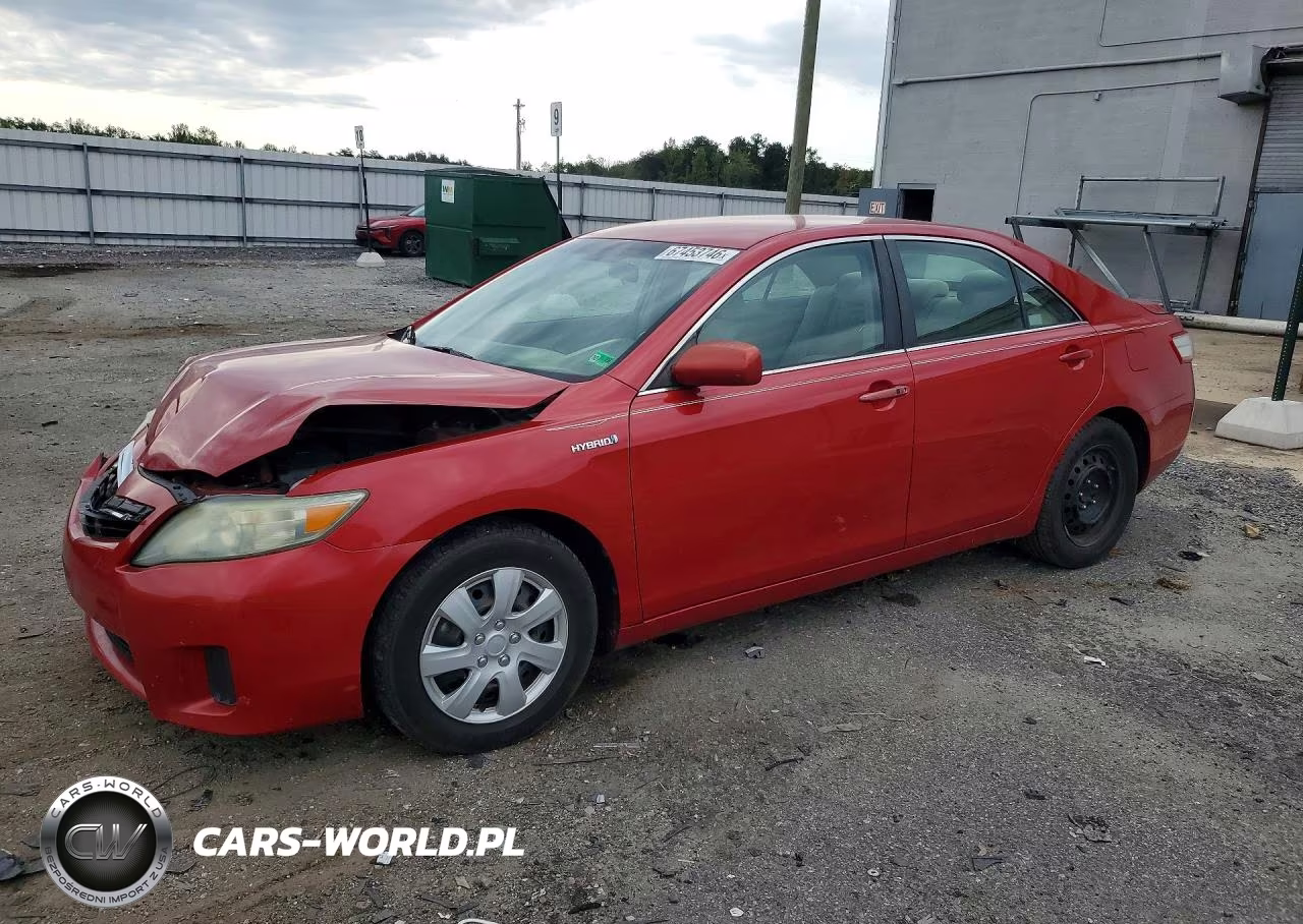 2010 Toyota Camry Hybrid VIN:4T1BB3EK6AU121961 - 1