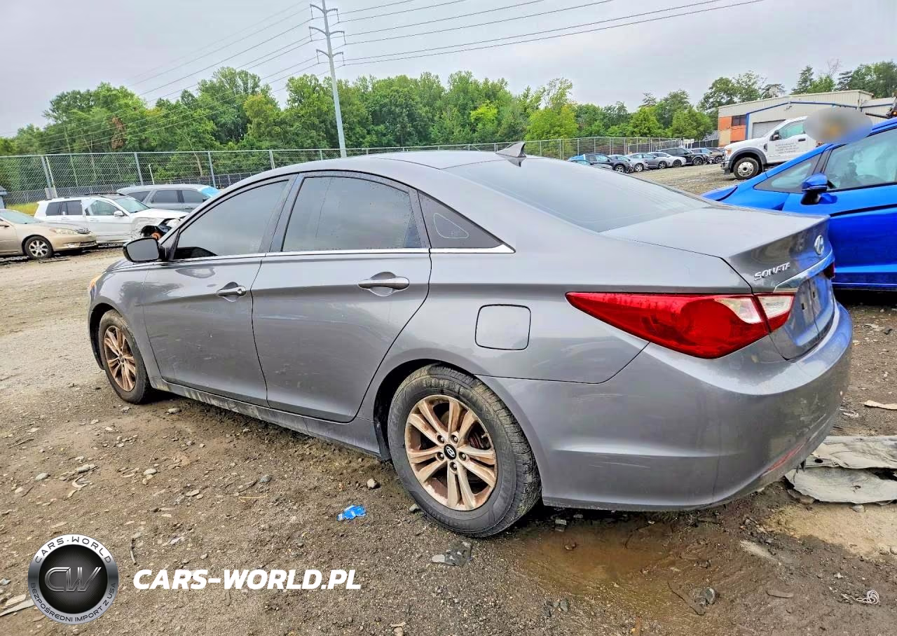 2013 Hyundai Sonata Gls VIN:5NPEB4AC1DH782737 - 2