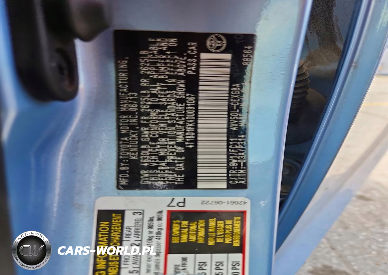 2013 Toyota Camry Hybrid Xle VIN:4T1BD1FK4DU091067 - 12