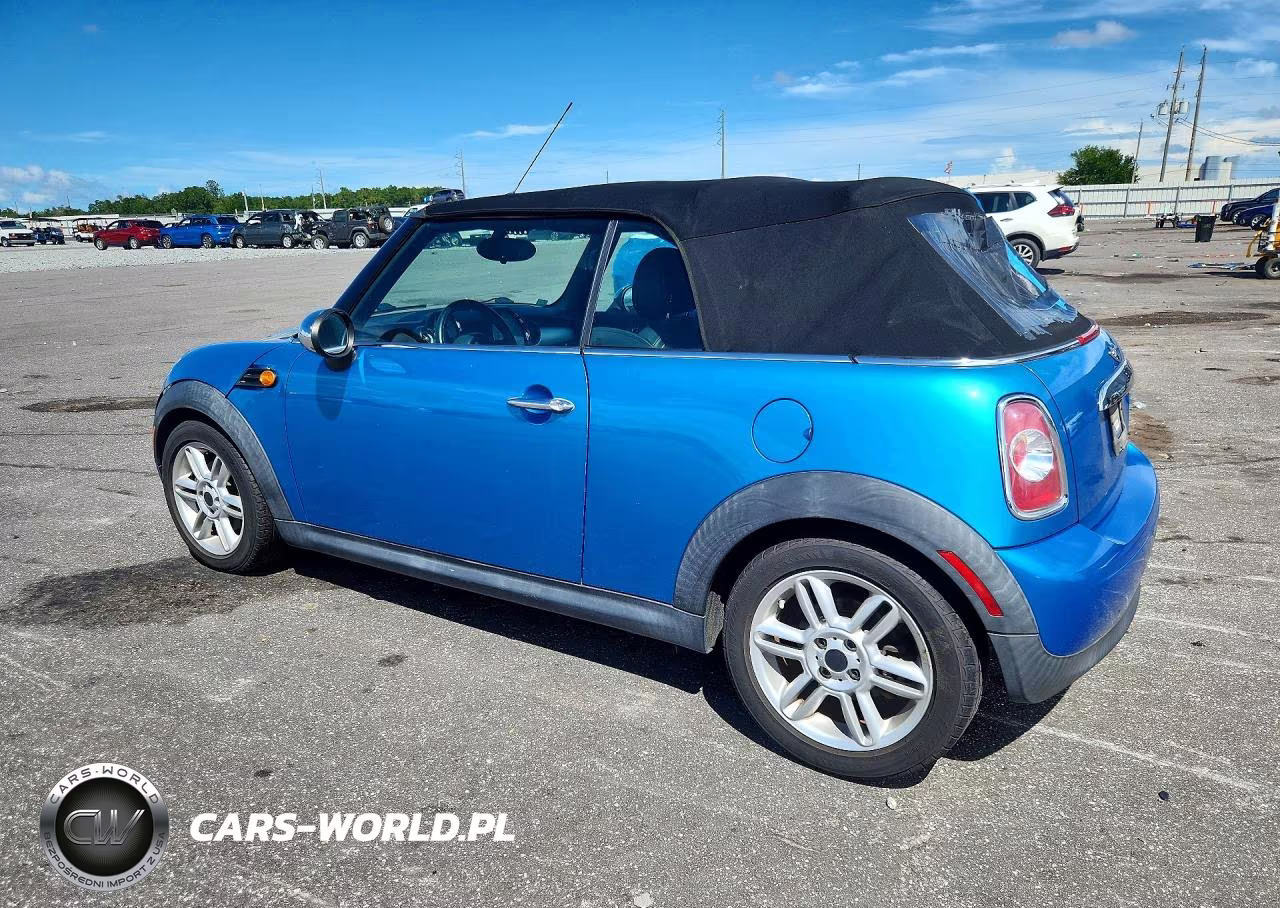 2012 Mini Cooper VIN:WMWZN3C54CT133927 - 2