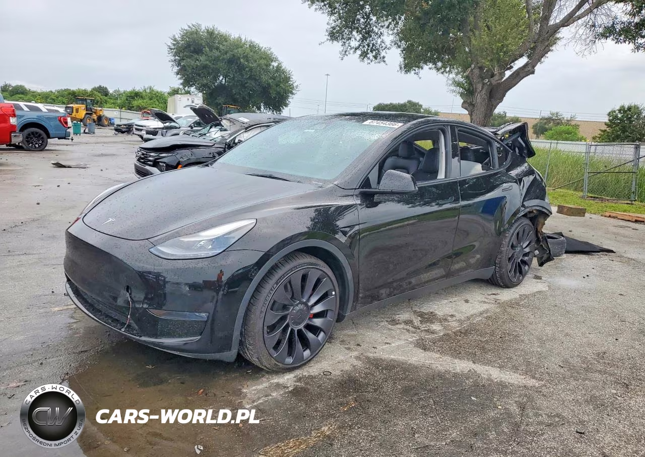 2023 Tesla Model Y VIN:7SAYGDEF5PF879254 - 1