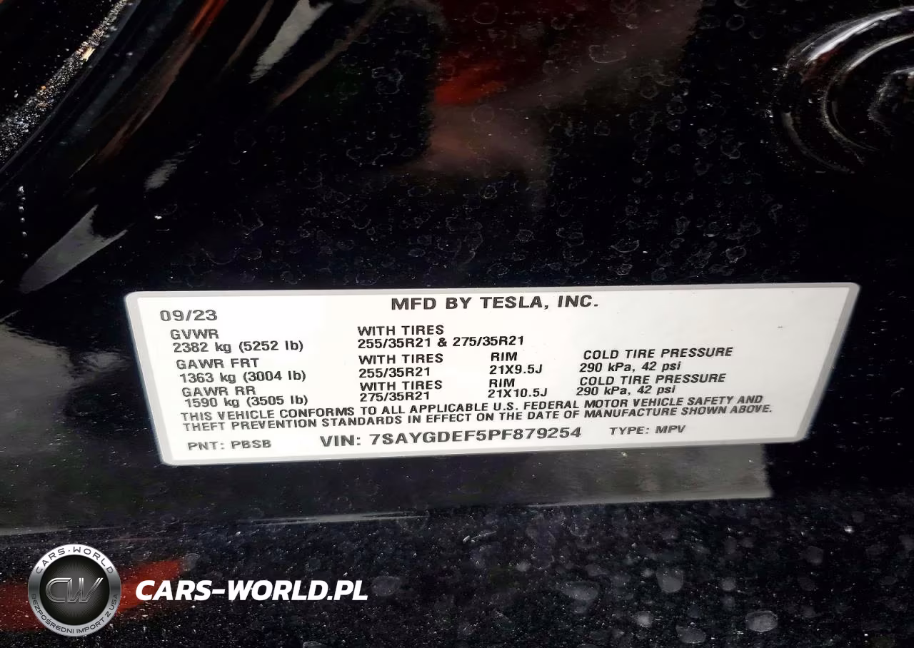 2023 Tesla Model Y VIN:7SAYGDEF5PF879254 - 14