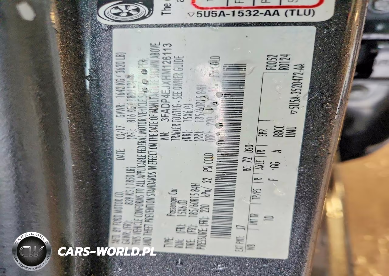 2017 Ford Fiesta Se VIN:3FADP4EJXHM126113 - 12