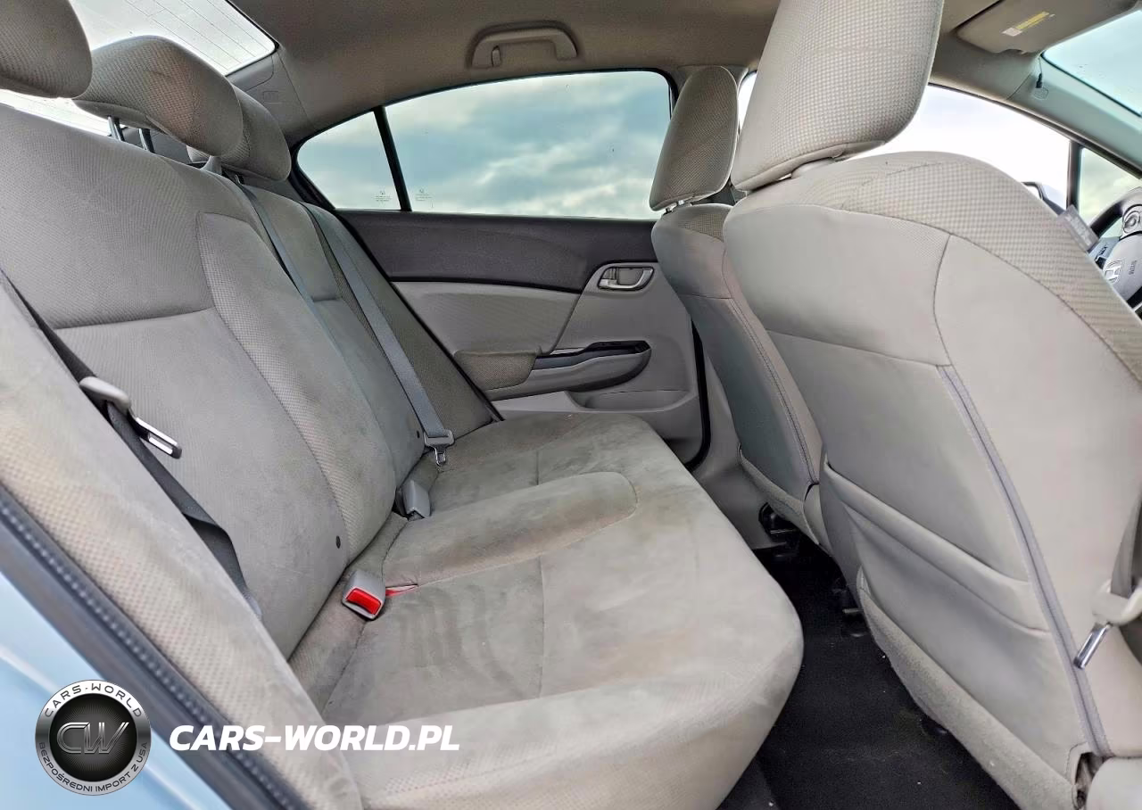 2012 Honda Civic Lx VIN:2HGFB2F51CH598006 - 10
