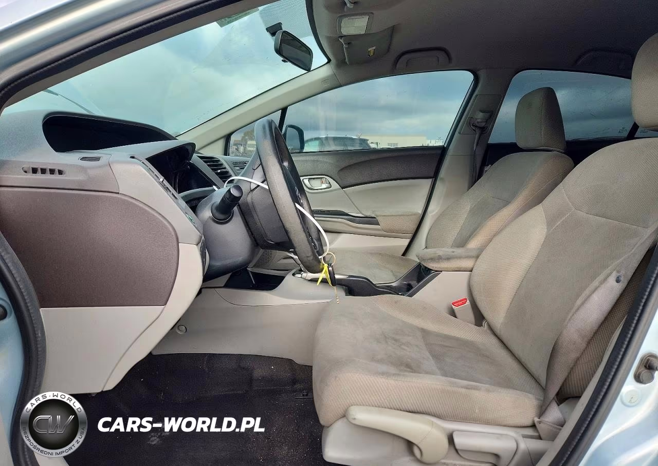 2012 Honda Civic Lx VIN:2HGFB2F51CH598006 - 7