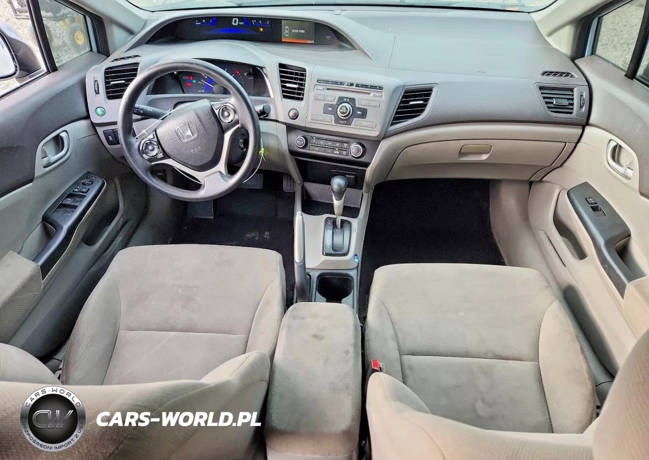 2012 Honda Civic Lx VIN:2HGFB2F51CH598006 - 8