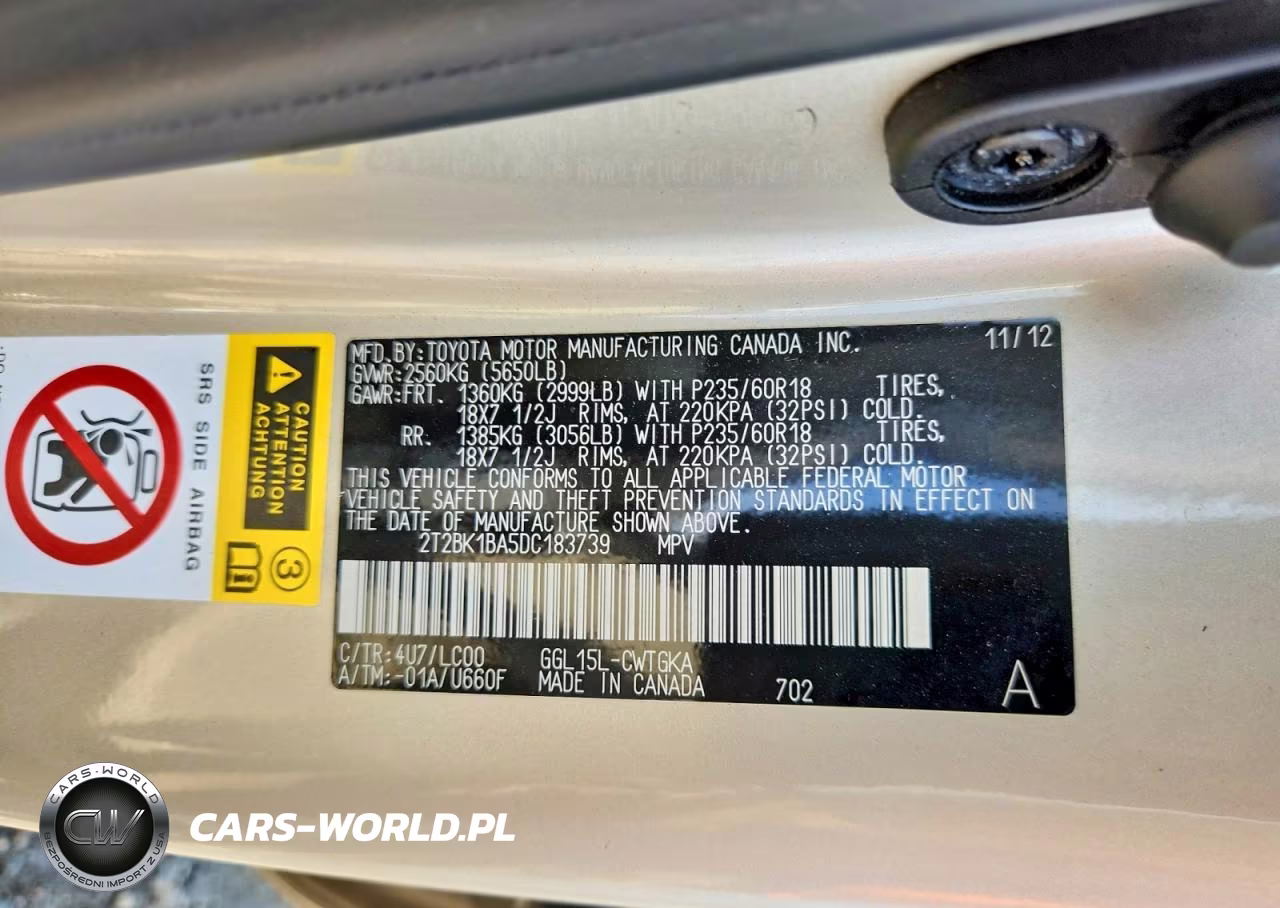 2013 Lexus Rx 350 Base VIN:2T2BK1BA5DC183739 - 13
