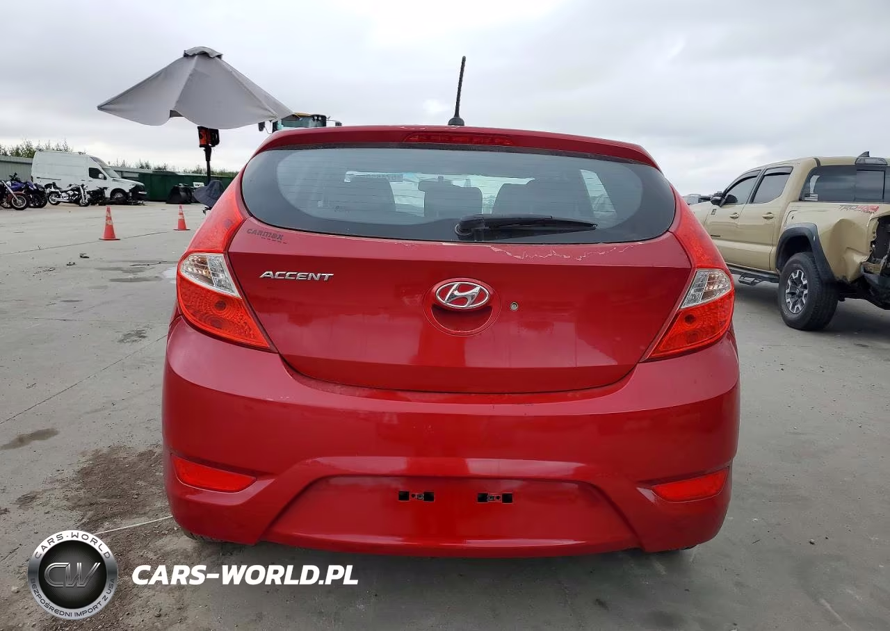2015 Hyundai Accent Gs VIN:KMHCT5AE6FU228304 - 6