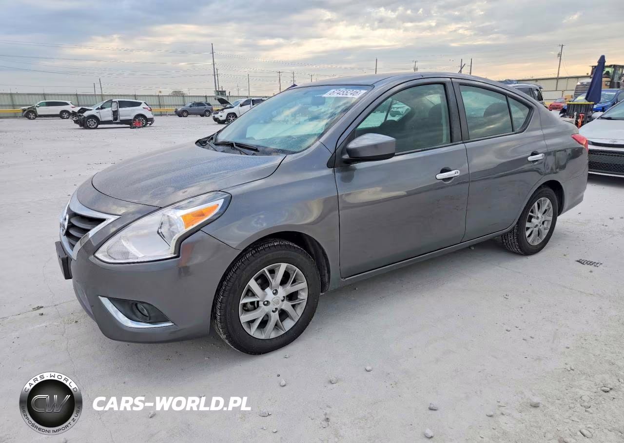 2019 Nissan Versa Sv VIN:3N1CN7AP2KL822391 - 1