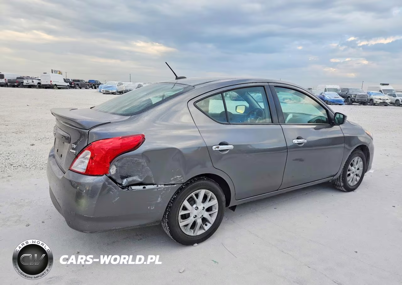 2019 Nissan Versa Sv VIN:3N1CN7AP2KL822391 - 3