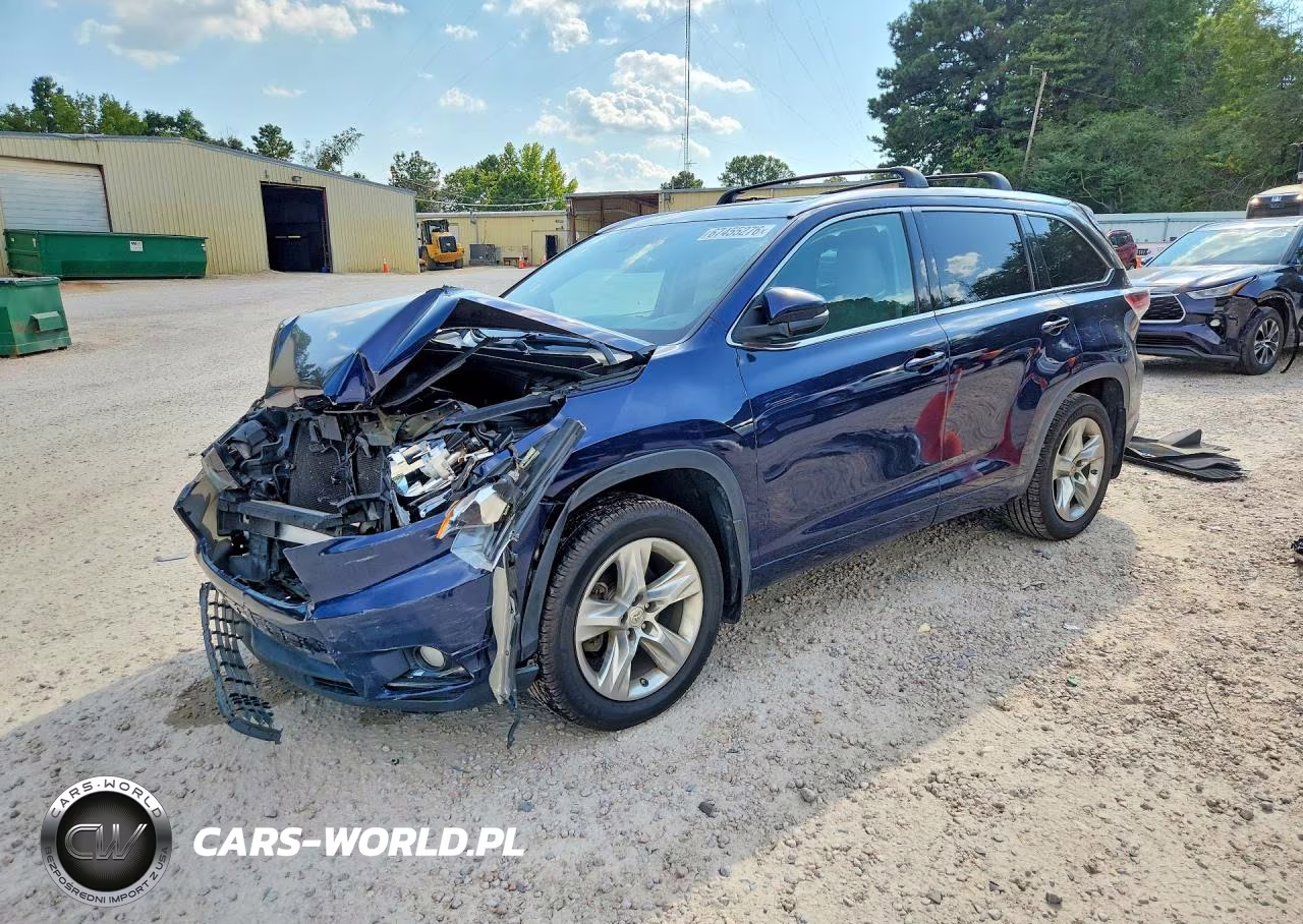 2015 Toyota Highlander Limited Platinum