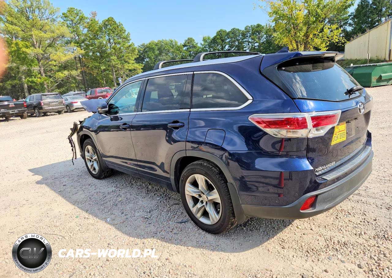 2015 Toyota Highlander Limited Platinum VIN:5TDDKRFH0FS083187 - 2