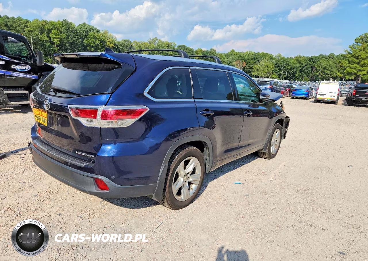 2015 Toyota Highlander Limited Platinum VIN:5TDDKRFH0FS083187 - 3