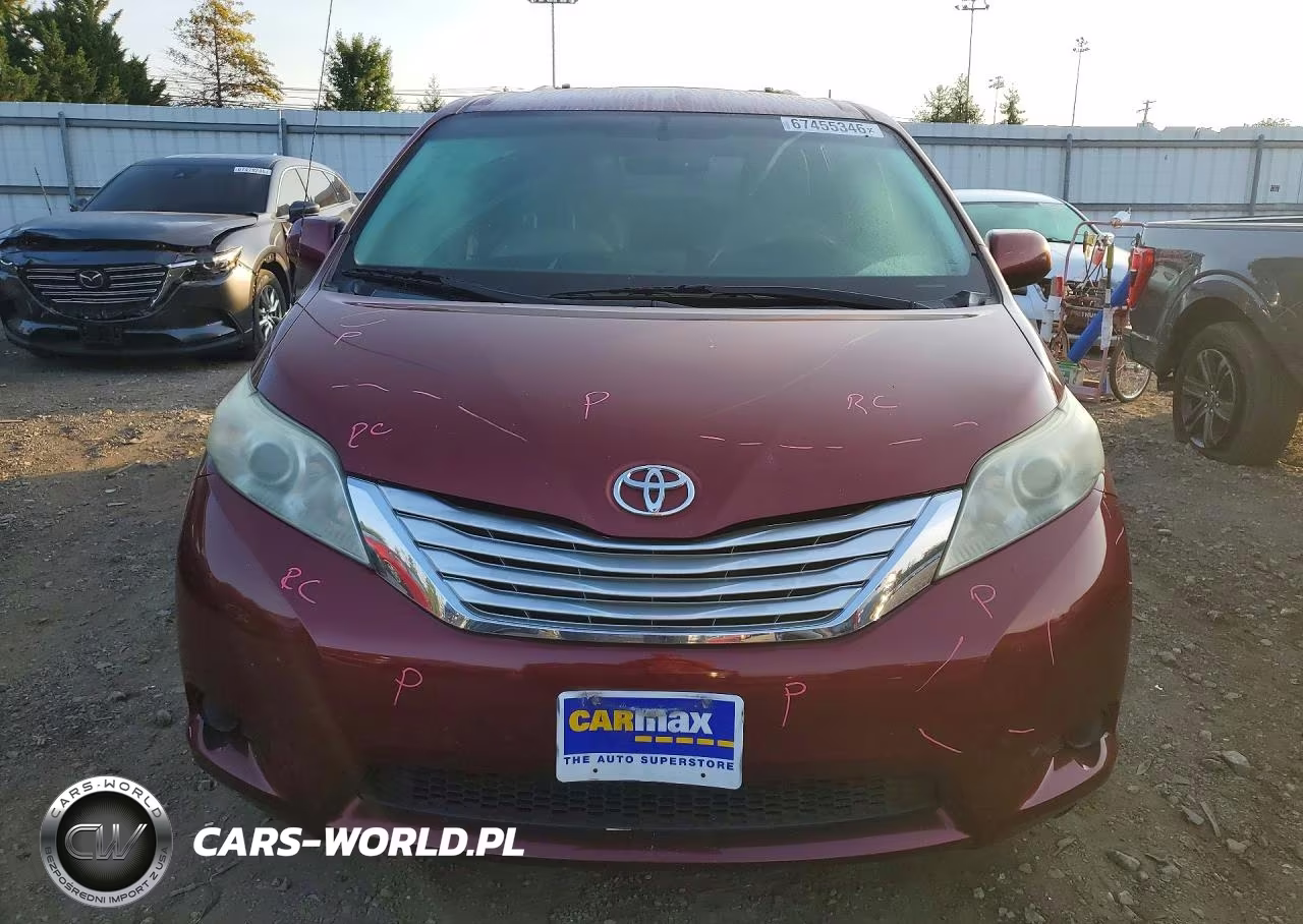 2012 Toyota Sienna Le VIN:5TDKK3DCXCS207974 - 5