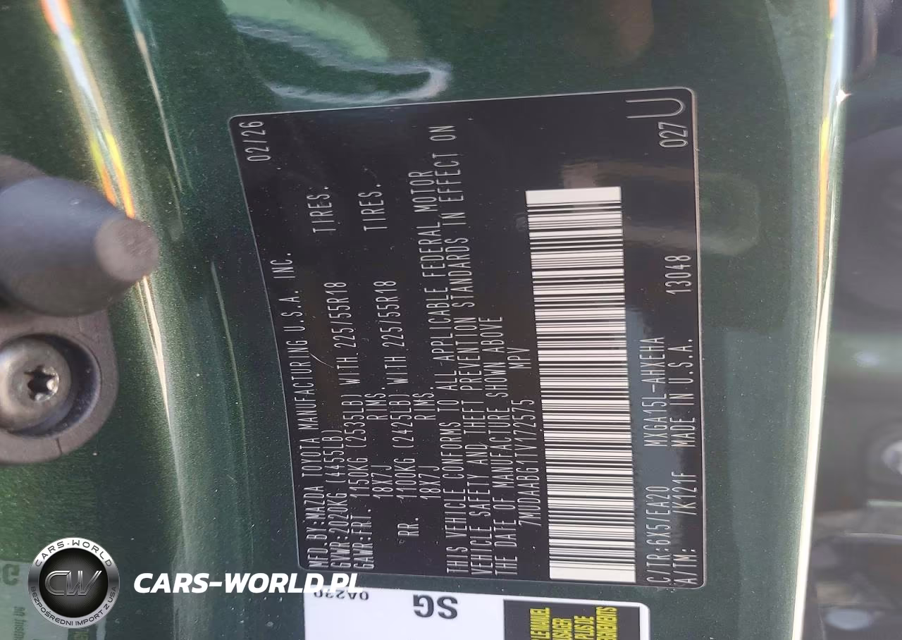 2026 Toyota Corolla Cross Xle VIN:7MUDAABG1TV172575 - 13