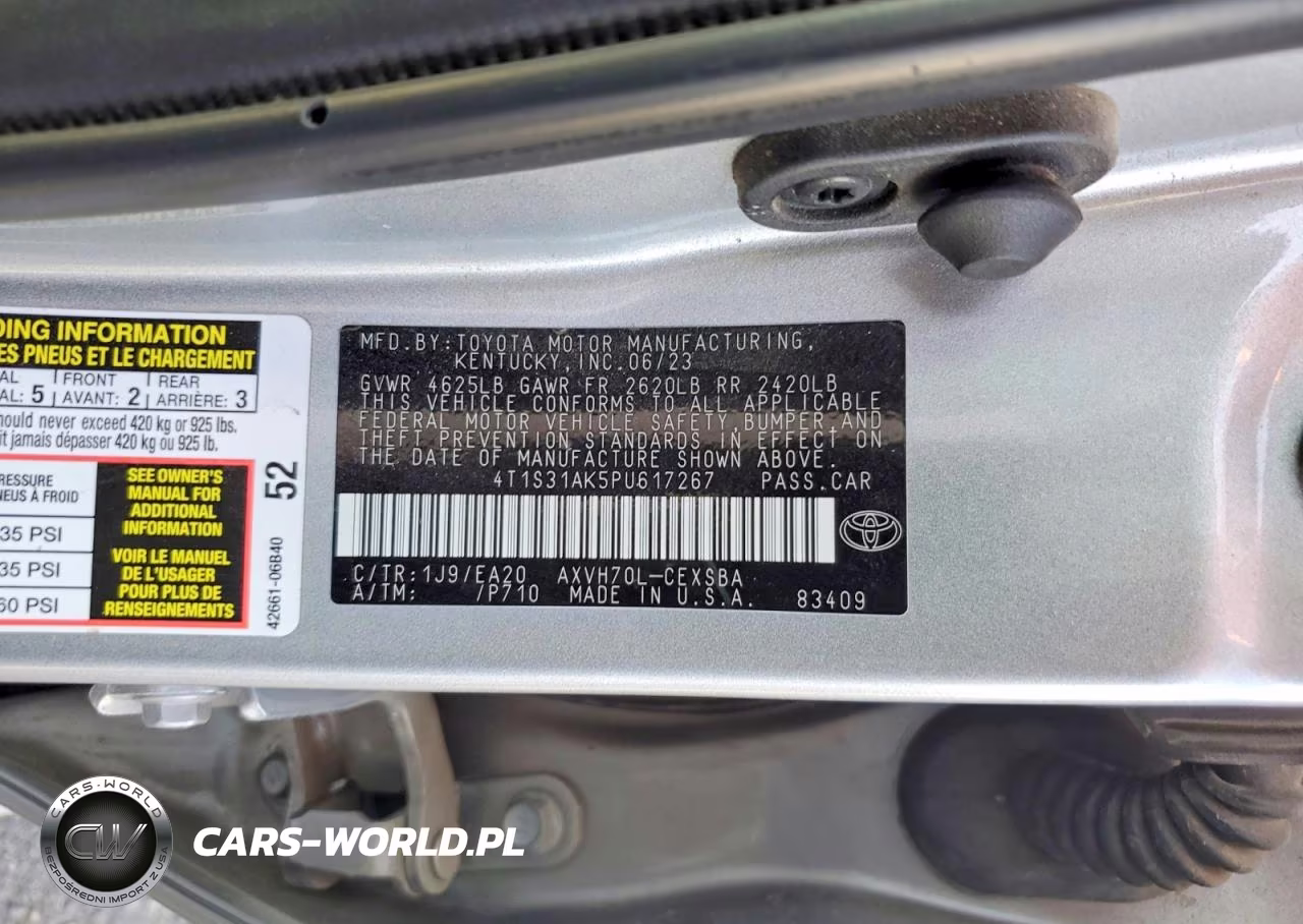 2023 Toyota Camry Hybrid Se VIN:4T1S31AK5PU617267 - 13