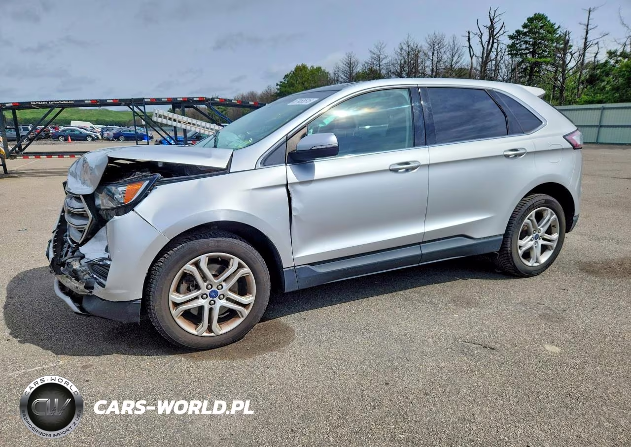 2018 Ford Edge Titanium VIN:2FMPK4K88JBC48902 - 1