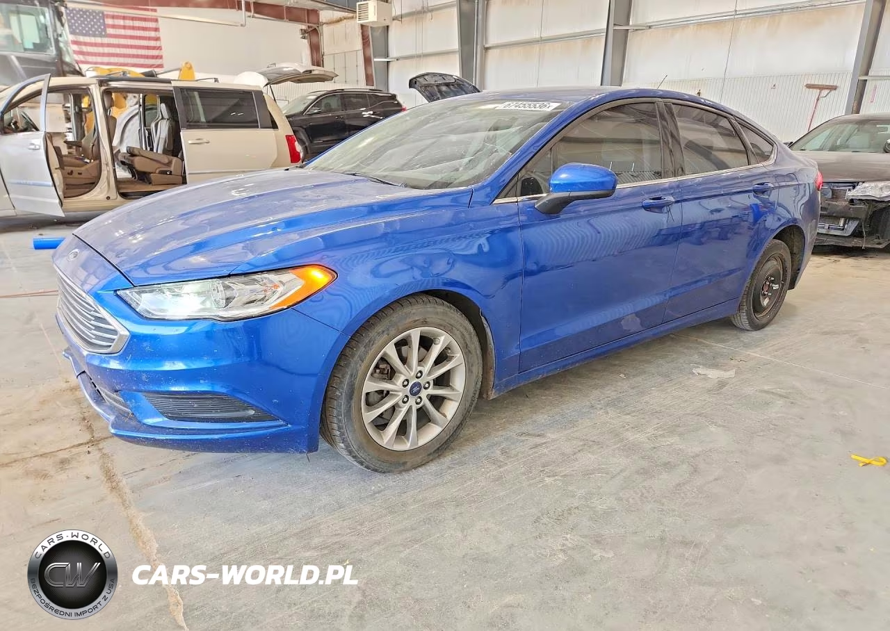 2017 Ford Fusion Se VIN:3FA6P0H75HR217620 - 1